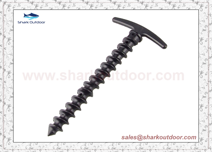 plastic tent peg