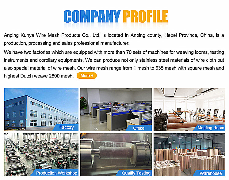 Portable Basket Sintered Filter Elements Proous Mesh Sand Control