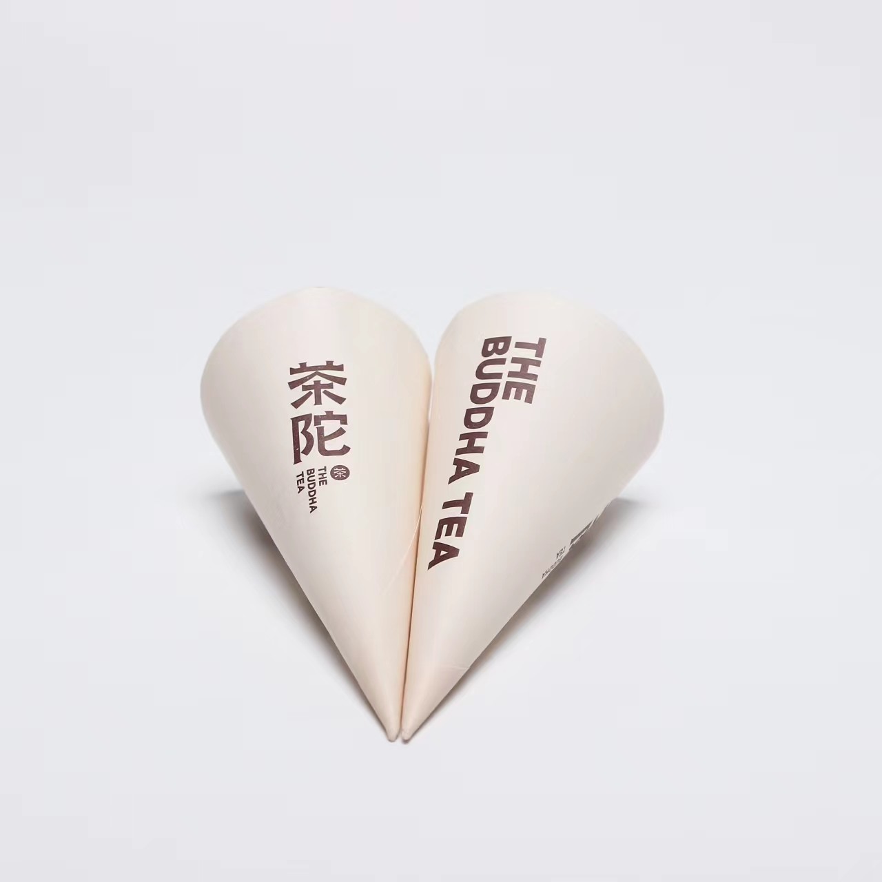 Ice cream paper holder logo crisp tube set ice cream egg sharp paper holder set ice cream cone package