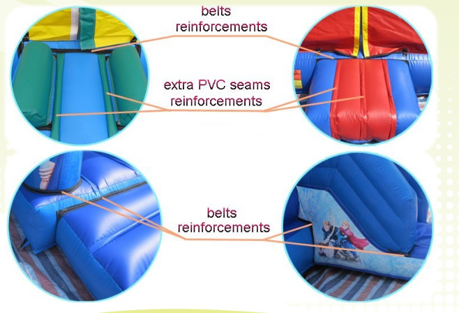 Fair Price Inflatable Bouncy with Big Slide Inflatable Bouncer Manufacturer Inflatable Slide Bounce House