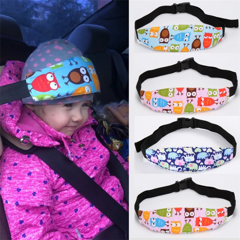 Customized Car Safety Children Fixing Band Car Seat Sleep Holder Kid Sleeping Head Support Belt Positioner Baby Holder Belt