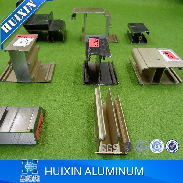 Over 20 Years Lifespan Anodized Silver Aluminum Curtain Wall Profiles
