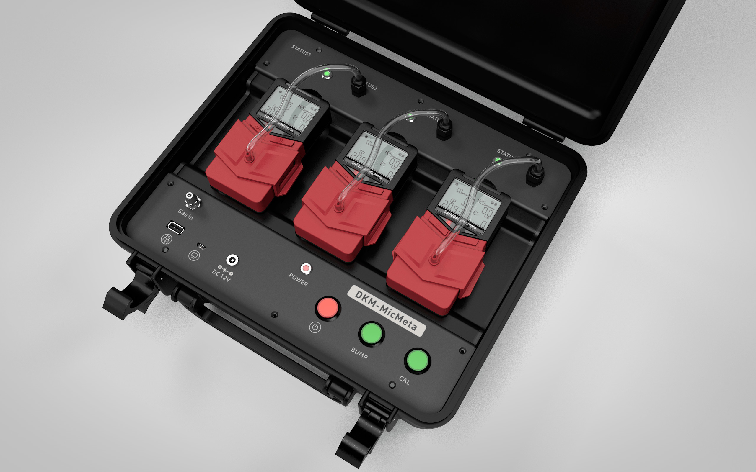 Diffusion IP68 Personal Boron Trichloride BCL3 Gas Monitor For Industrial Detection