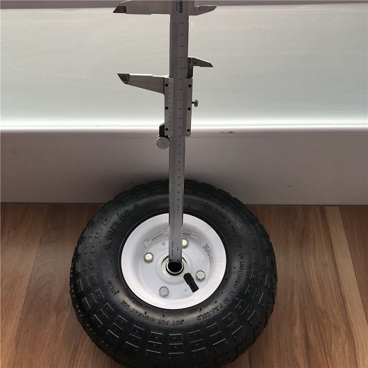 350 4 White Rim Sack Barrow Wheel 10 Inch Rubber Wheelbarrow Wheels For Trolleys