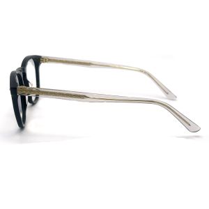 AD015 Round Acetate Optical Frame with Customized Features for Fashion Forward