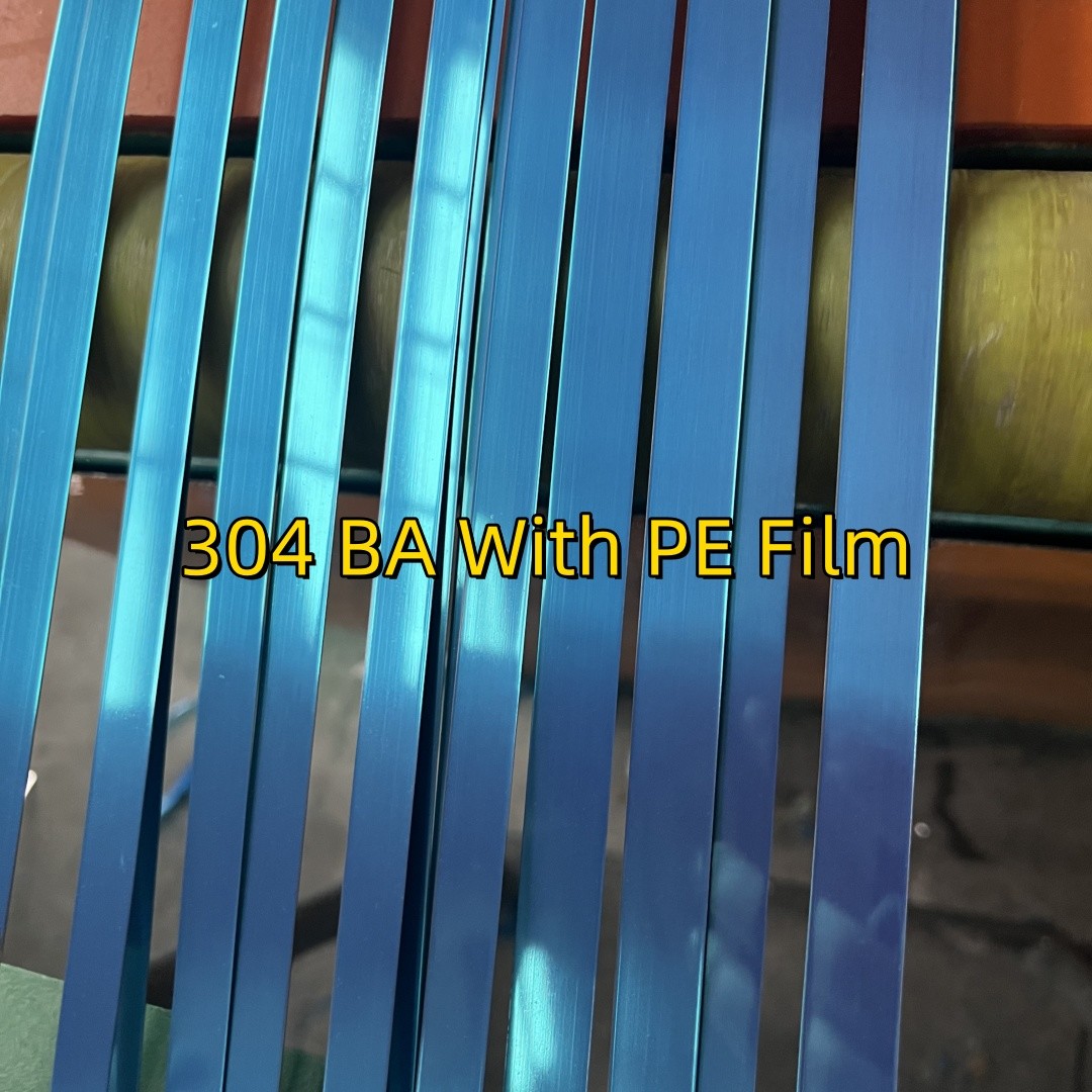 0.5mm 304 1.4301 BA Surface Stainless Steel Coil Strip Cold Rolled For Food Project