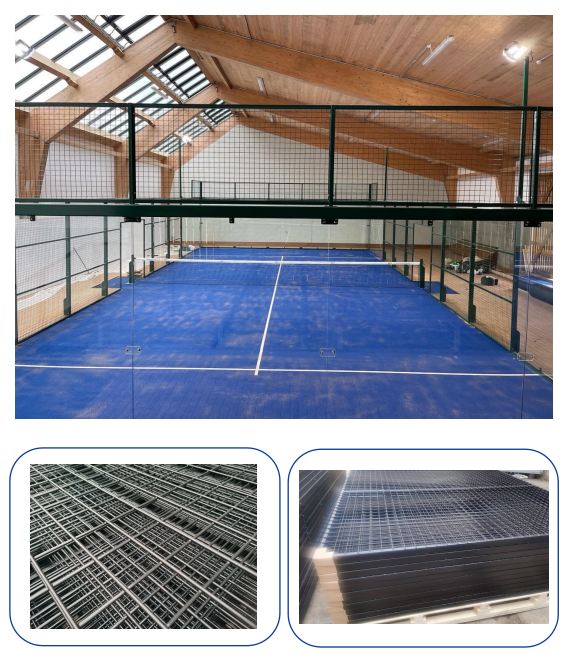 China Lvyin Manufacturer 10x20m Portable Padel Court 4m Full Tennis Court