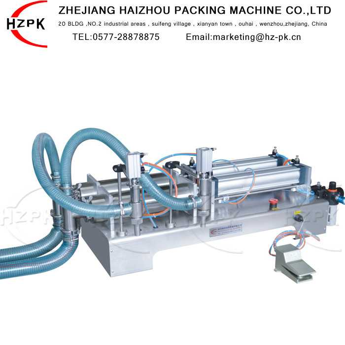  Semi Automatic Milk Filling Machine , Detergent Filling Machine Easy Maintain Manufactures