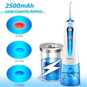  Dental Water Flosser Tongue Cleaner Oral Irrigation Sets Faucet Water Jet Flosser With 10 Nozzle Tips for Family Manufactures