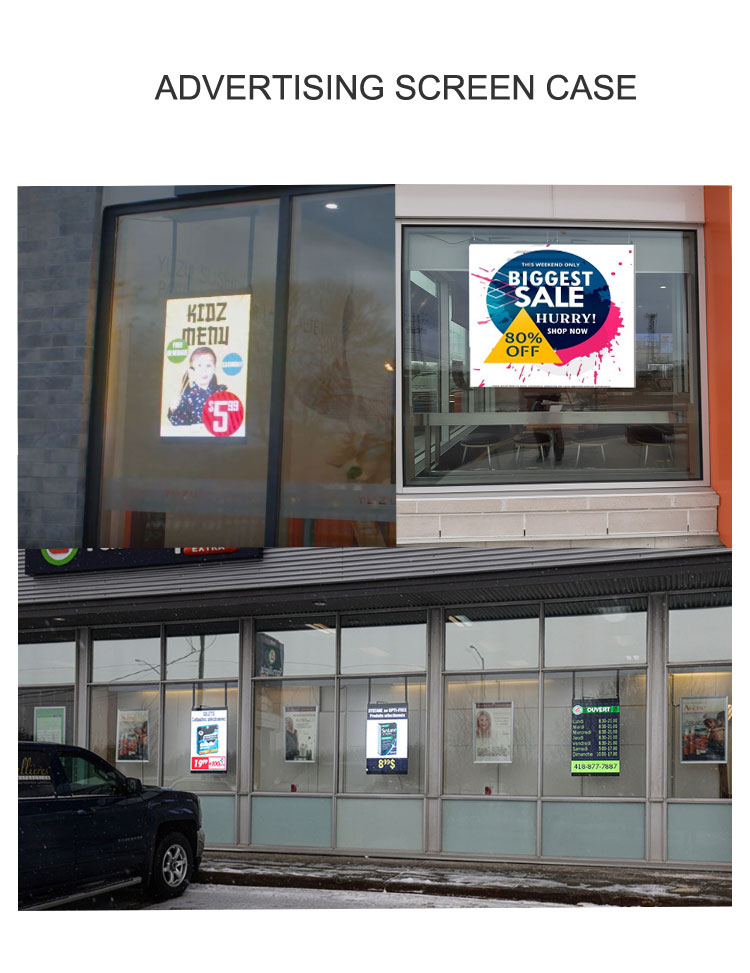 5000cd/M2 Brightness LED Display Poster For Ultra Thin Indoor Advertising P1.86 P2 P2.5 P3