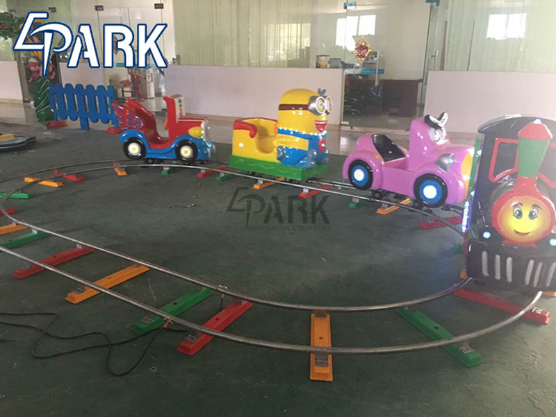 4*6 Oval Type Commercial Electric Ride On Train For Children Paradise Playground