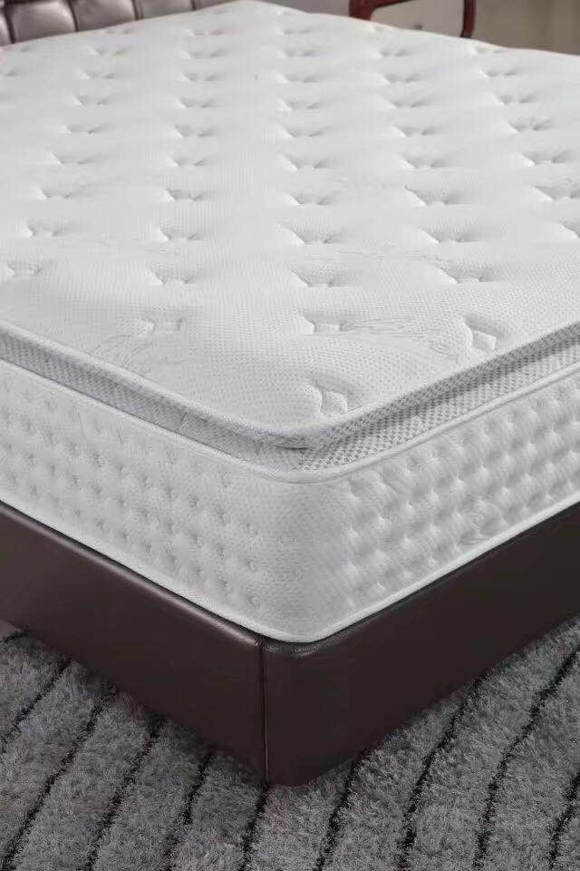 Sleep Care Pillow Top Mattress Topper , Customized Pillow Top Mattress Protector