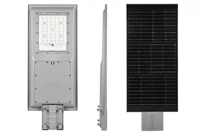 100W Solar Powered LED Street Lights ABS Housing SMD 2835 LED Chip 7000lm All In One 2