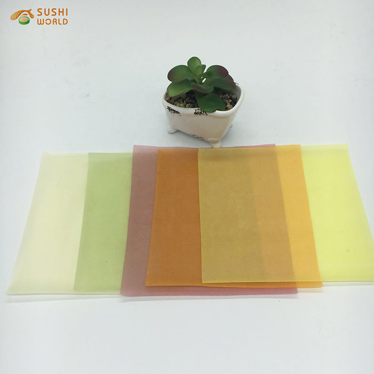 Soy Crepes Edible Soybean Wrappers with Long Shelf Life and Flavorful Fillings