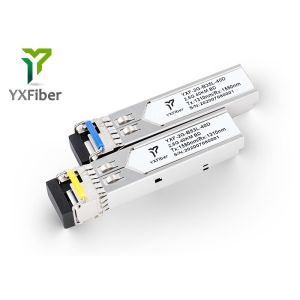  Fiber Optical Module LC SFP BiDirectional 40km 1310/1550nm DDM SM 2.5G SFP Transceiver Manufactures