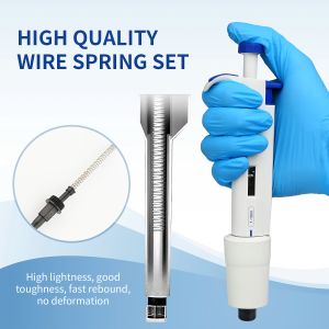 1-10ML Manual Adjustable Pipette Laboratory Micropipette Single Channel Pipettor