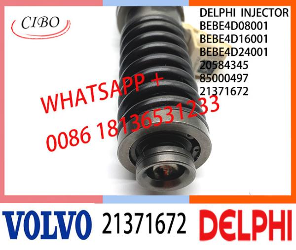 Fuel Diesel Injector 21371672 BEBE4D08001 BEBE4D16001 BEBE4D24001 20584345