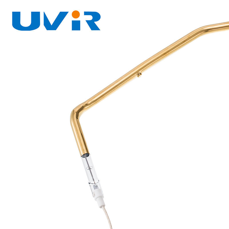Infrared Lamp Gold Halogen Heater Tube 3D Contoured 150-6000W