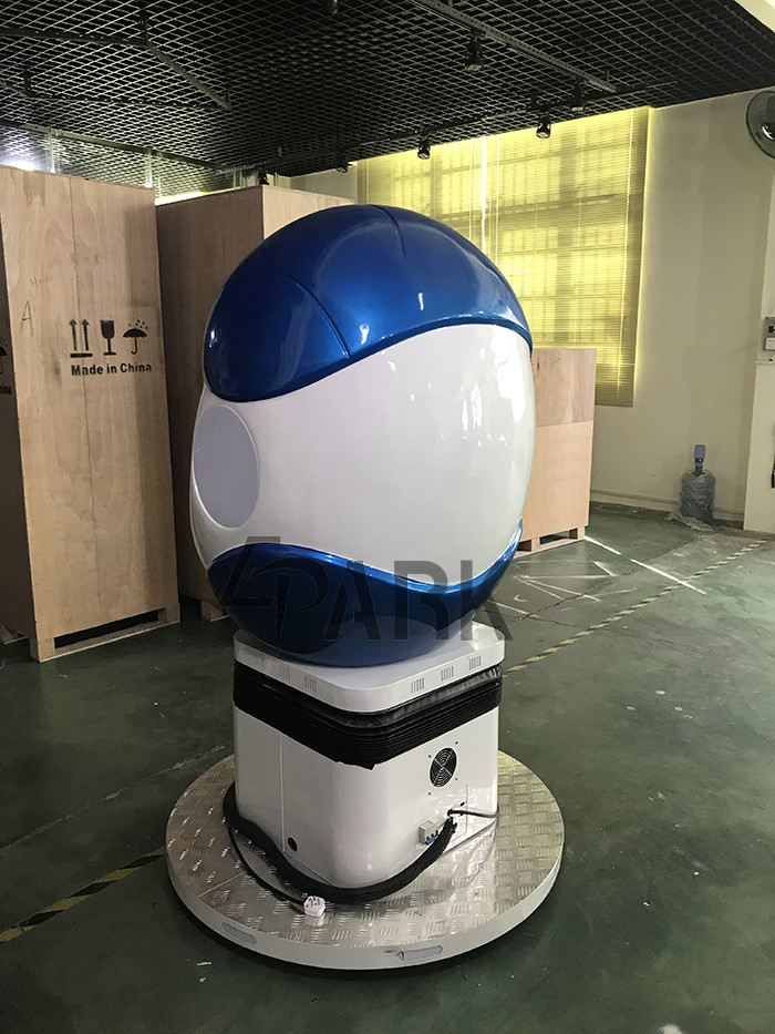 Environmental Electric 360 Seats 9D VR Simulator , 6d VR Egg Chair