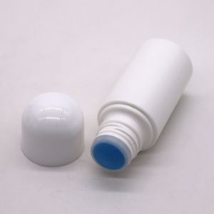Screen Printing 50ml HDPE Empty Rub Bottle Plastic Mosquito Repellent Bottle