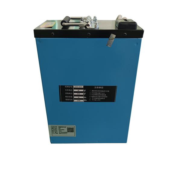 Electric Forklift Lithium Ion Battery 2000 Cycles Max Charge Current 80ah Size