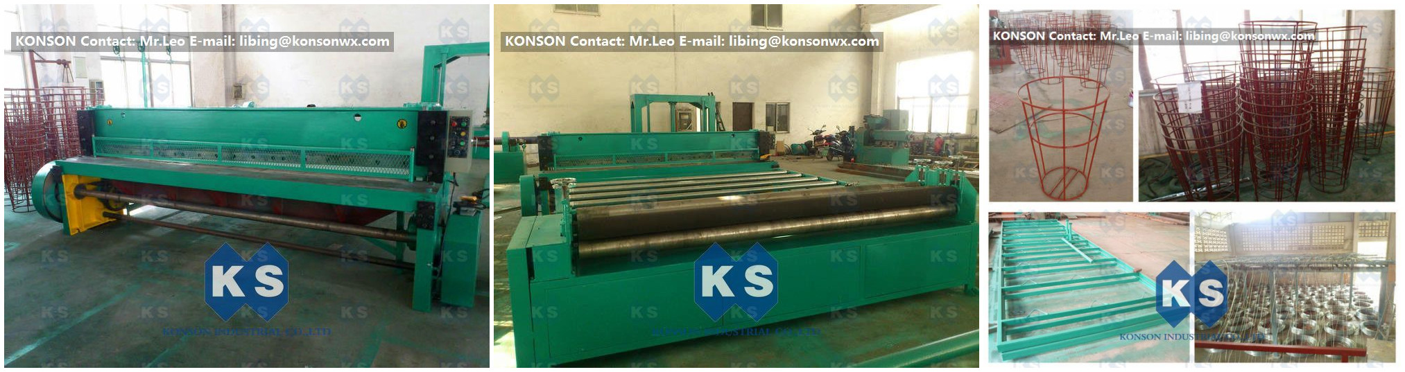 Gabion Machine Double Rack Drive For Making Gabion Baskets Boxes
