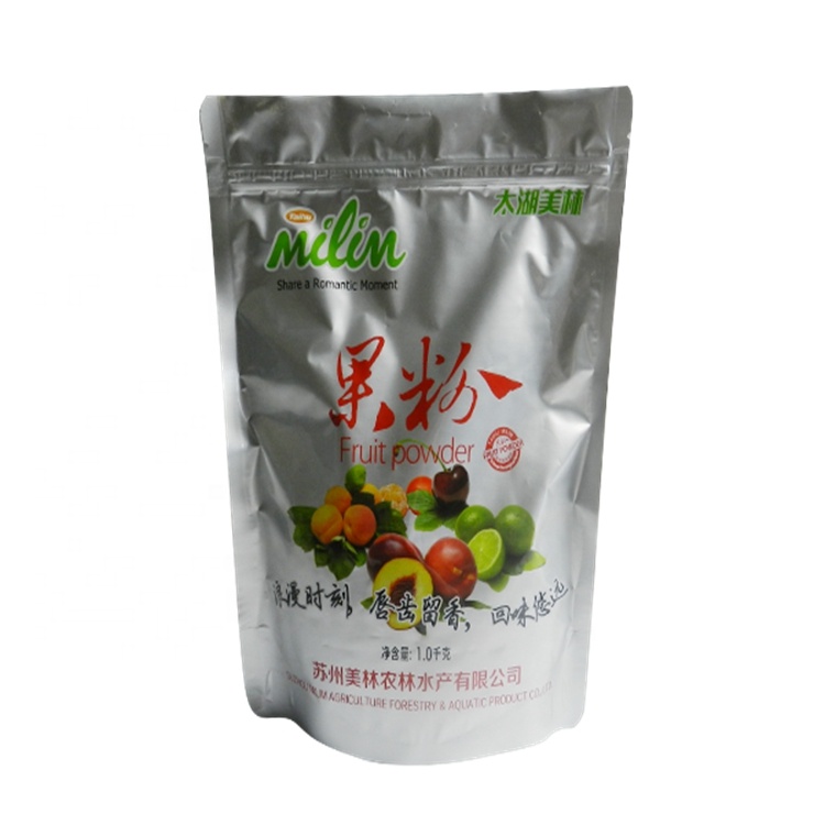 Barrier Oem Stand Up Pouch Custom Printed Heat Seal Aluminum Foil Bag