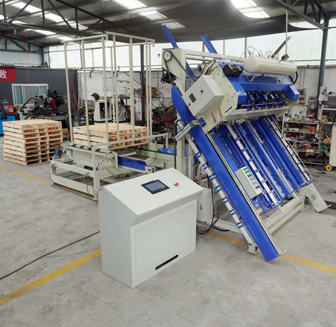 New Design Wooden Tray Nailing Machine Wood Pallet Making Machine