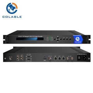 One Seg ISDB T Encoder With HDMI CVBS YPbPr SDI Input , MPEG2 / Mpeg4 Hd Decoder