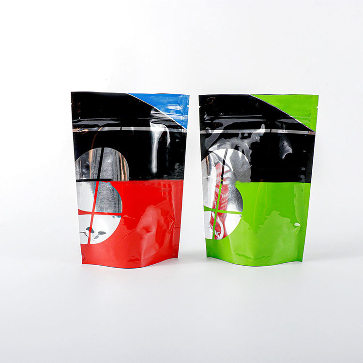 Whey Protein Bag with PVDC Coated KPET Moisture Proof Stand up Zip Lock Gravure Printing