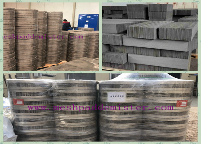CY700 SS316L Wire Mesh Packing In Pharmaceutical Tower Equipment