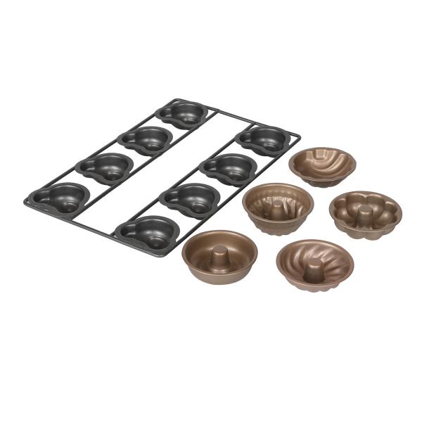 Aluminum 400MM Cookies Mould Donut Baking Pan Carbon Steel For Cakes Biscuits