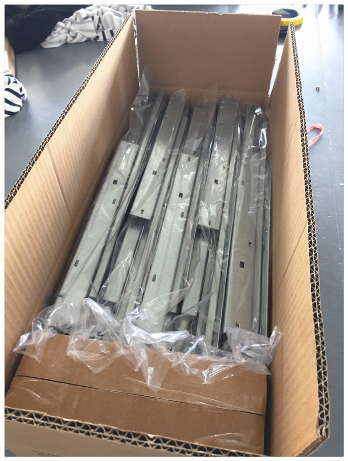 Adjustable Hidden Type Full Extension Drawer Slides 35kg Load Capacity Strict Inspection