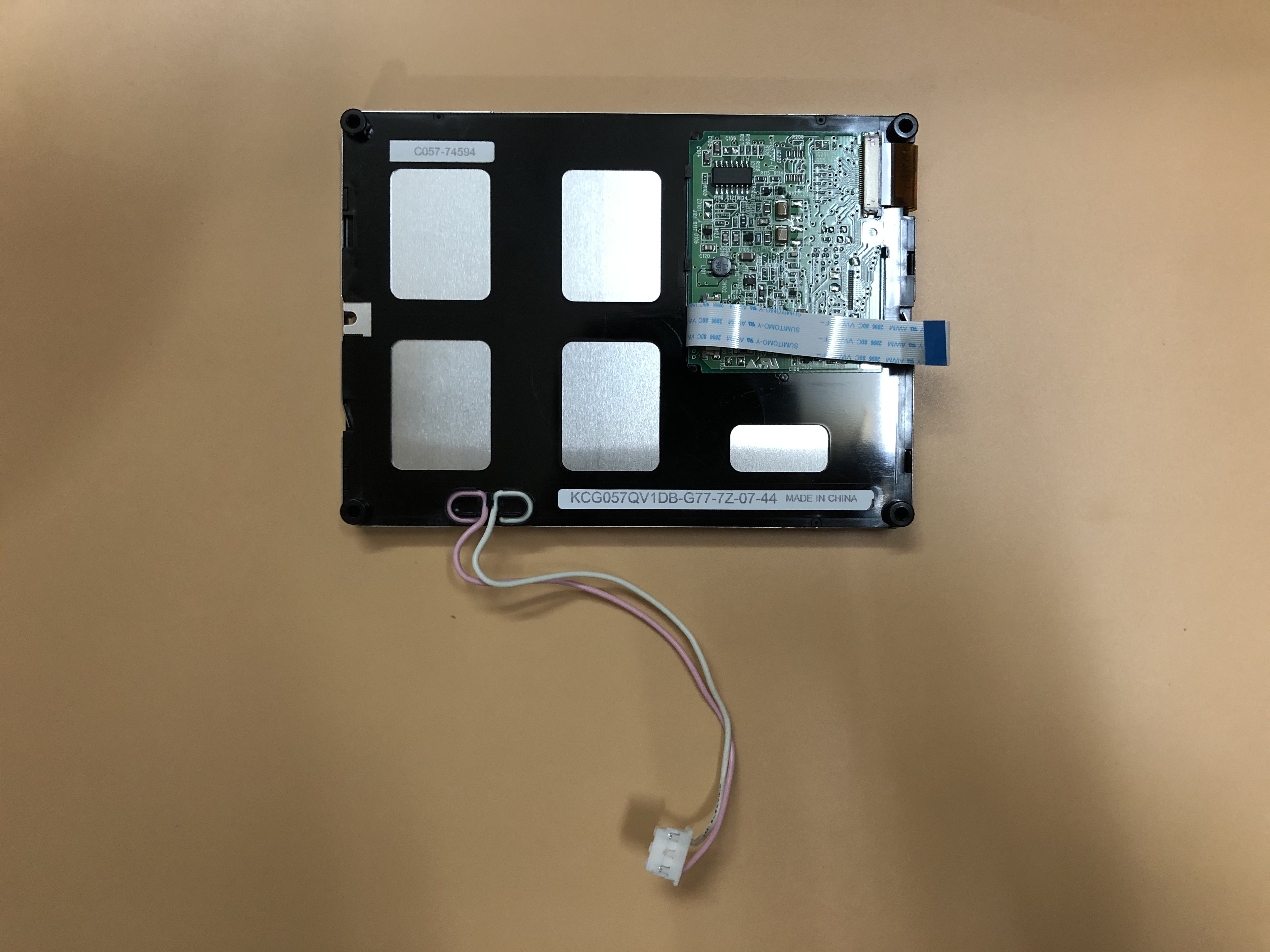 KCG057QV1DB-G77 Kyocera 5.7INCH LCM 320×240RGB 380NITS CCFL INDUSTRIAL LCD DISPLAY