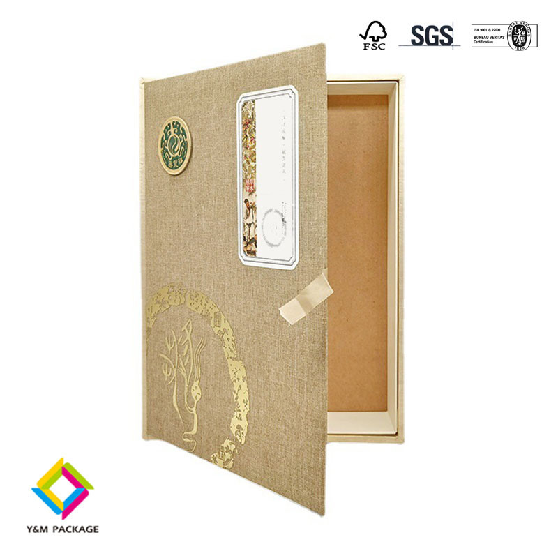 Two Pieces Cardboard Paper Packaging Custom Logo Luxury Removable Lid Rigid Gift Boxes With Silk Satin Lining