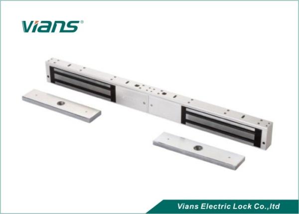 12v 24v Double door 600lb Signal monitored Electric Magnetic Lock , electromagne