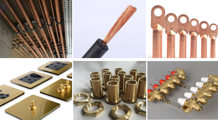 30mm-800mm Copper Strip Coil Foil Roll For Electrical Construction Applications