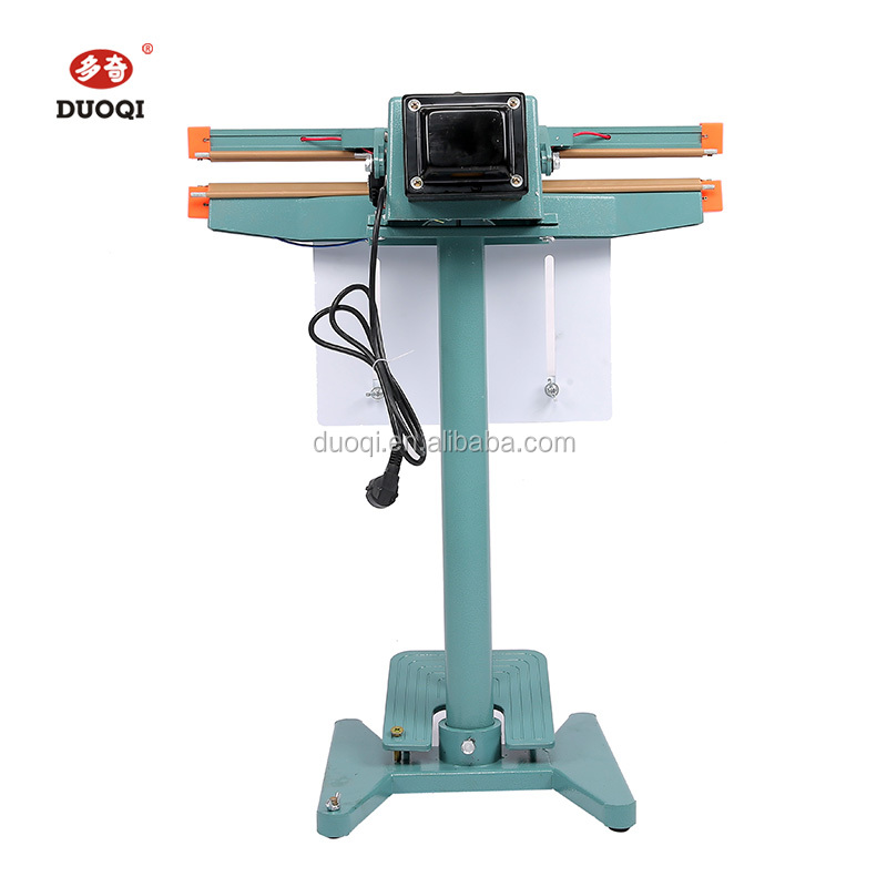 DUOQI PFS-1000*2 Food Industry Foot Pedal Sealer Aluminum Frame for Your Manufacturing