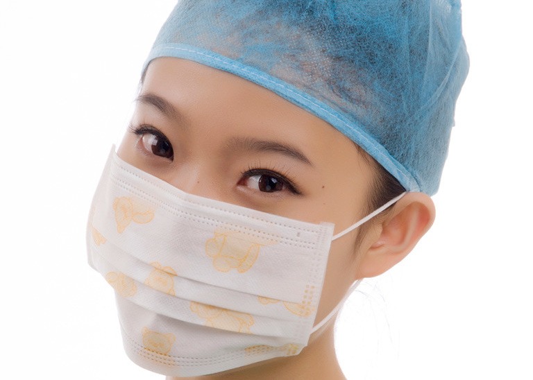 Non-Sterile Disposable Non-Woven Facemask 3ply medical face mask