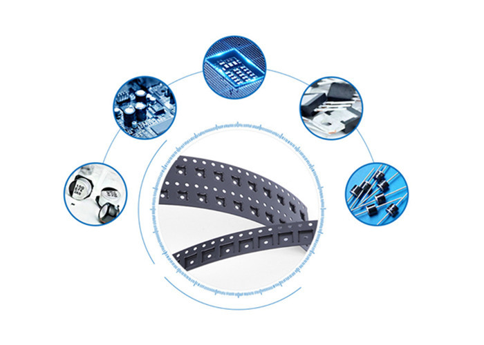 SMD Component Counter ESD Cold Sealing Embossed Carrier Tape for Integrated Circuits