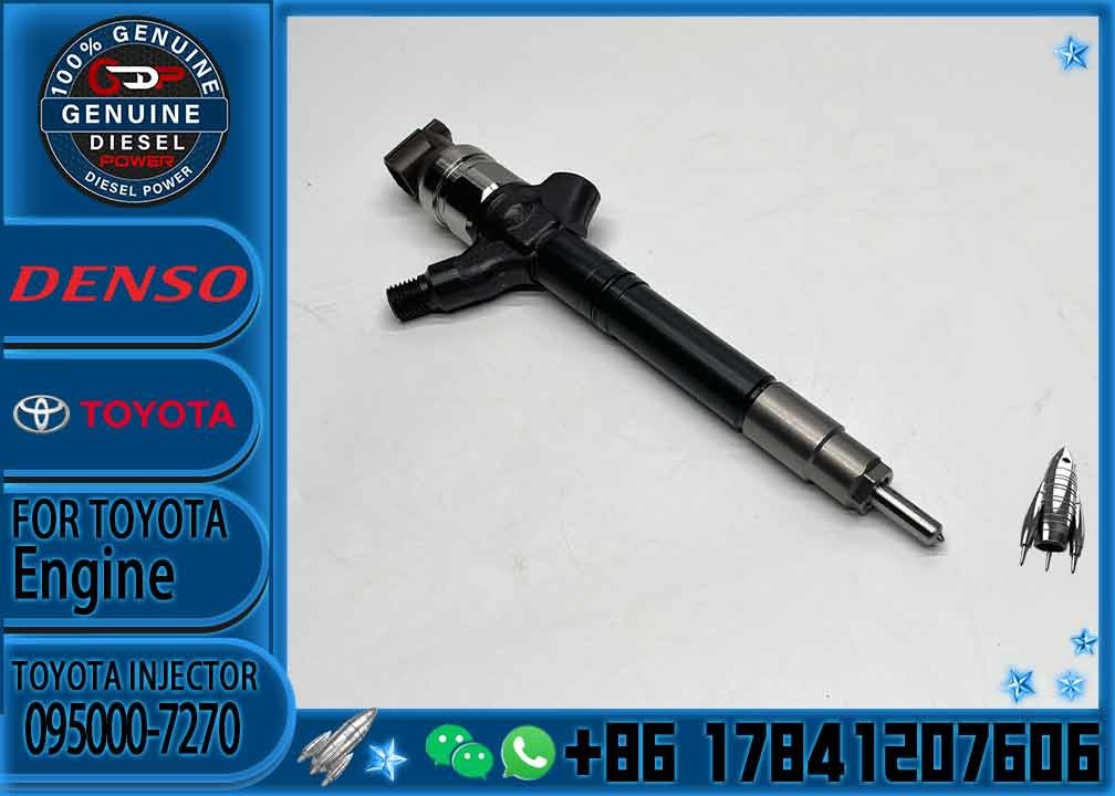 Diesel Common Rail Fuel Injector 095000-7640 095000-7630 095000-7280 095000-7270 for TOYO-TA 23670-0R170 23670-09290