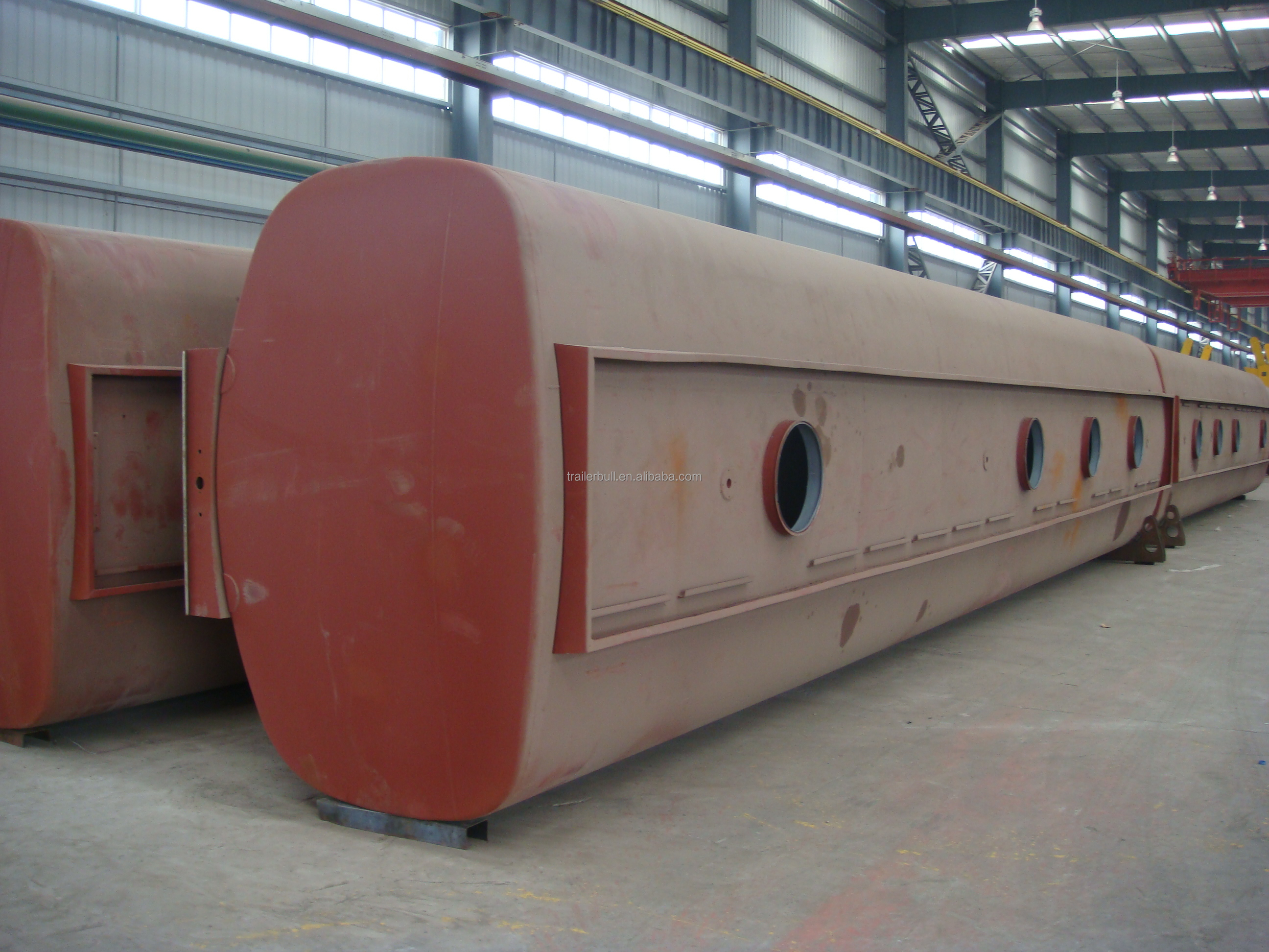 API Approved Aluminum Man Hole Cover for 45000L Carbon Steel Tank Trailer to Africa