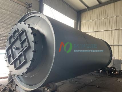PLC Controlled Fully Continuous Pyrolysis Plant for Plastic/Rubber/Sludge Recycling