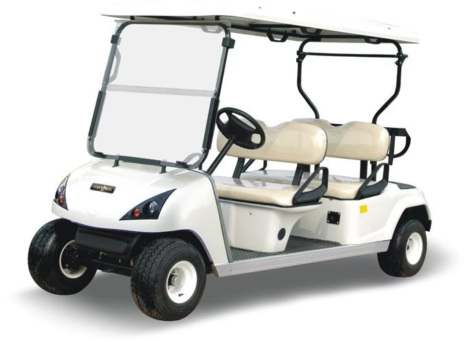 4 seats golf cart all terrain used China Vehicle Electric Golf Trolley