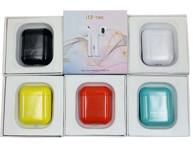 Touch Button TWS Bluetooth Earphone Listen Music Double Call For Android Ios