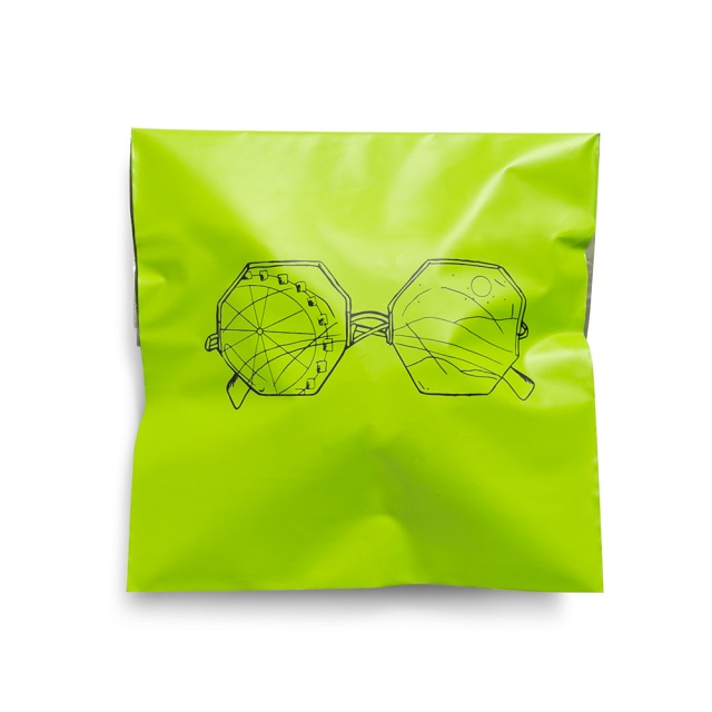 Antiwear Recyclable Poly Mailer Plastic Shipping Bags Ultralight Cornstarch Material