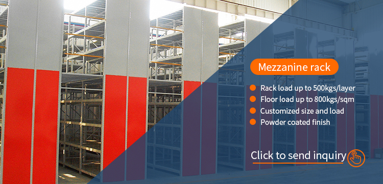 Bolted Structure E-commerce Warehouse Storage Multi Tier Mezzanine Rack
