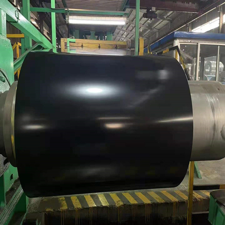 Bronze RAL8019 PPGL Used For Gutter Pre-Painted Galvalume Steel AZ80 0.40*1225