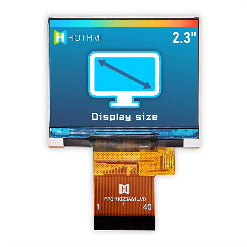 Practical 2.3" Square TFT Display Panel 320x240 Pixels TFT-H023A61LQTIL2N40