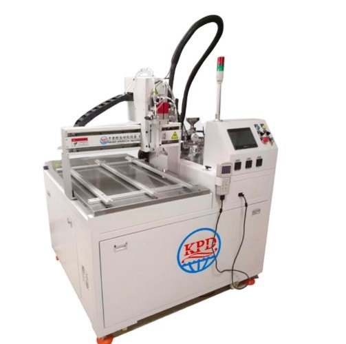 China High Precision Automatic Glue Dispenser for Silicone Meter Mix and Filling Processing on sale China High Precision Automatic Glue Dispenser for Silicone Meter Mix and Filling Processing on sale